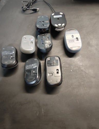 Datormöss Logitech, HP och Accuratus totalt 8 st