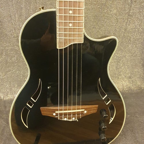 Harley Benton HBO-600BK Akustisk Gitarr