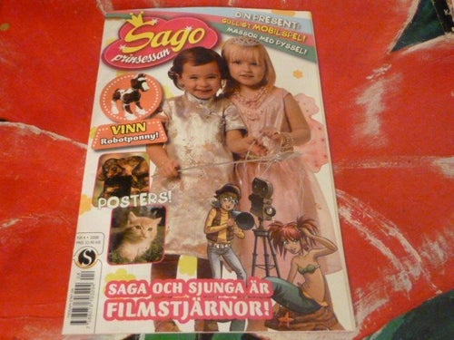 TIDNING, SAGOPRINSESSAN, NR 4 - 2008