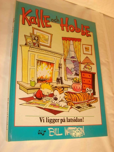 Kalle och Hobbe ALB 1991 Vi ligger på latsidan NY INB OLÄST