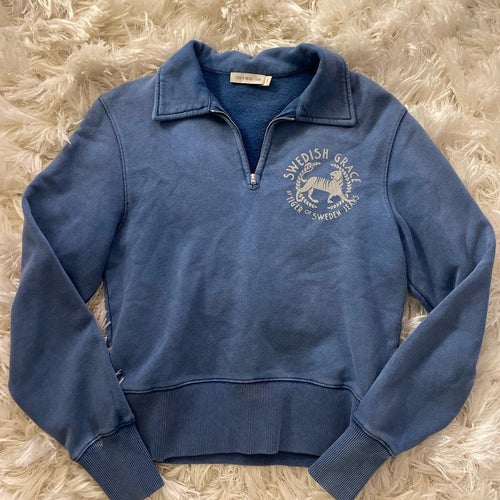 Tiger of Sweden blå sweatshirt, storlek S
