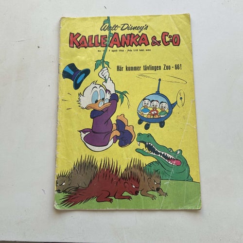 KALLE ANKA & CO. NUMMER 14 1966.
