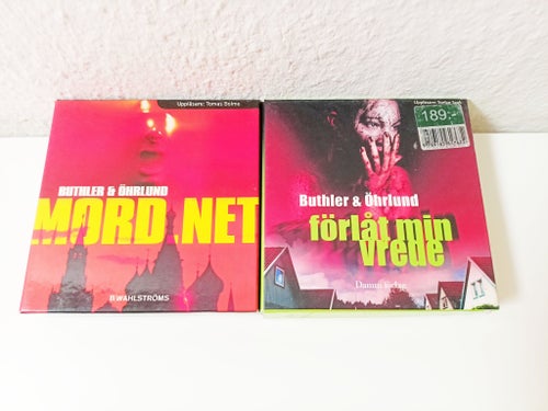 Buthler & Öhrlund 2st Ljudböcker 24CD Tomas Bolme Stefan Sauk