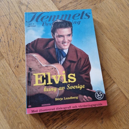 Bok Elvis kung av Sverige av Börje Lundberg (2003)