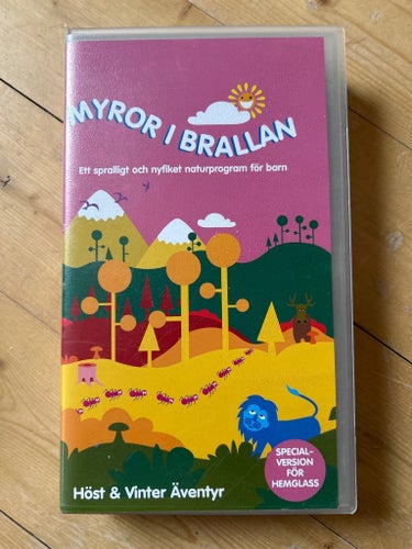 VHS Myror i Brallan - Höst & Vinter Äventyr
