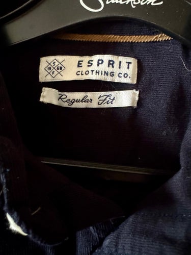 Esprit svart skjorta, storlek M