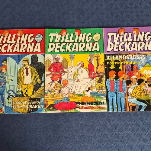 Tvillingdeckarna: 3st Serie album, Ormtjusaren, Saudiarabien, Utlandsresan 1980