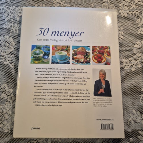 30 menyer "Allt om mat" Astrid Abrahamsen