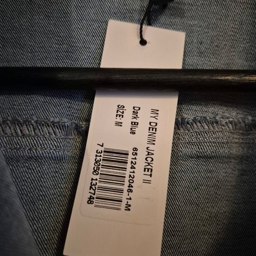 Jeansjacka,ny, storlek M