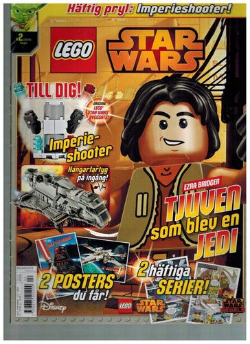 LEGO nr 2 2015 Star Wars (tidning) serier affisch mm