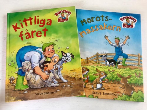 Bonden Blom KITTLIGA FÅRET + MOROTSMASSAKERN Steve Smallman