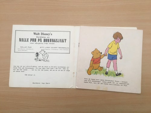 Musiksaga från 1969 - NALLE PUH på honungsjakt - Walt Disney