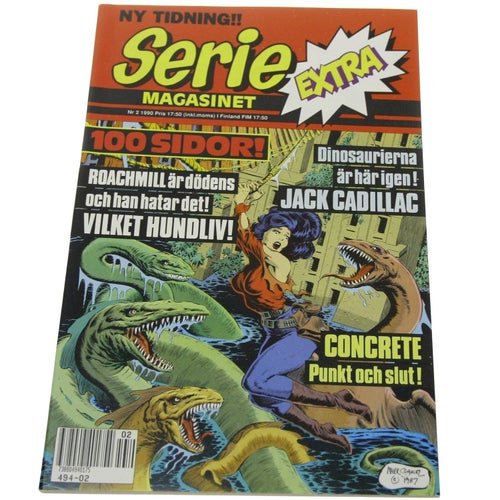 Seriemagasinet extra - 1990 - NR 2 - Concrete / Jack Cadillac / Roachmill