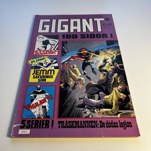 Gigant nr 5 1985, samlarex! FN