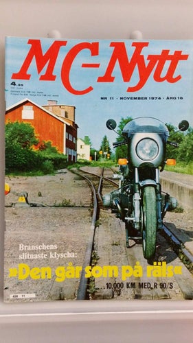 MC-Nytt nr 11 1974: BMW R 90/S