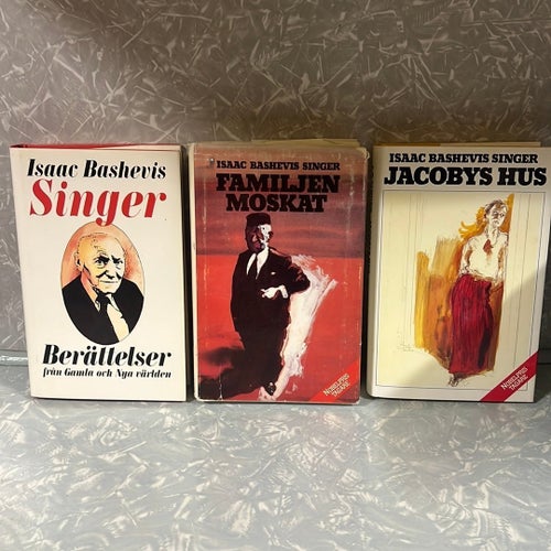 Isaac Bashevis Singer bokpaket Nobelpristagare