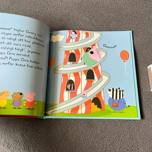 Greta på Tivoli - Peppa pig - Bilderbok