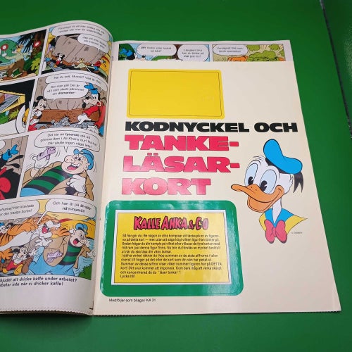 Kalle Anka & co - 1991 nr 31 - Bilaga: Tankeläsare