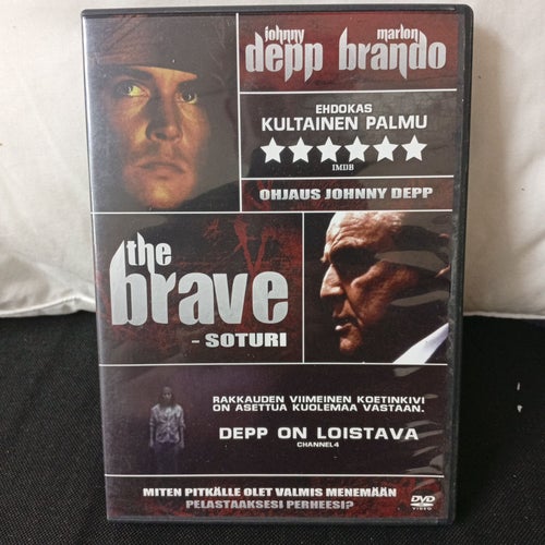 The Brave - Soturi DVD med Johnny Depp och Marlon Brando
