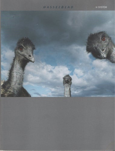 Hasselblad, katalog ”H-Systemet" , engelsk, 58 sidor