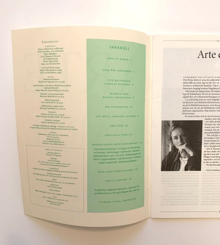 ARTE ET MARTE Riddarhuset Nummer 1, 2004