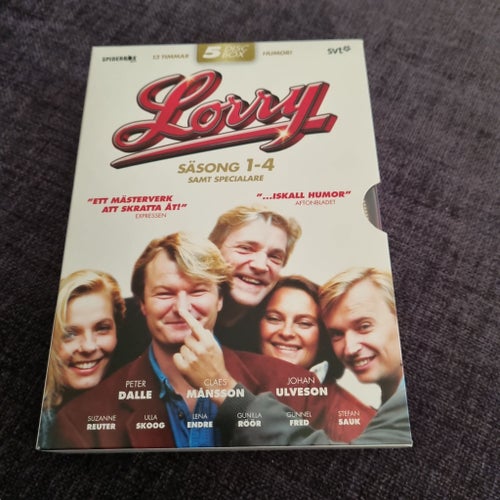 Lorry - Säsong 1-4 samt specialare (5-disc DVD)