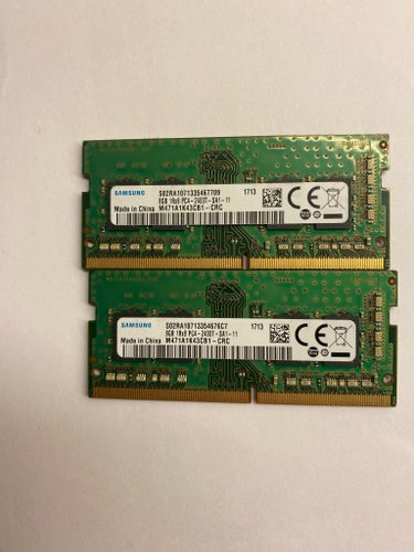 Samsung 8GB DDR4 RAM PC4-2400T-SA1-11 (2x8GB)