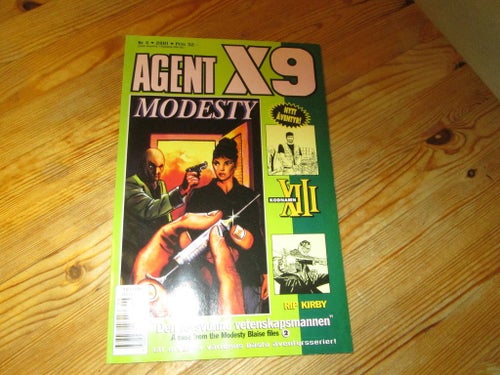AGENT X9 NR 6 / 2001 MODESTY BLAISE