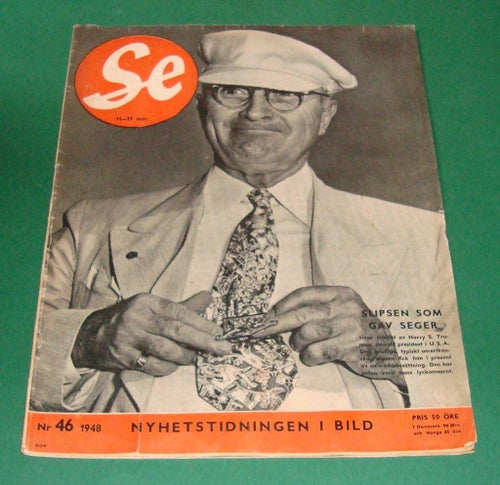 SE nr 46 1948 - Truman, Åland, Fru Alstad, Kockums m.m.