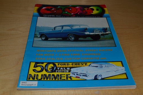 COLOROD NR 9 1977 CHEVROLET -56, CHEVROLET MONZA ,M.M