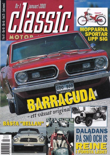 Classic 2001-1 Borgward Isabella.BMW 315.Barracuda.R Wisell