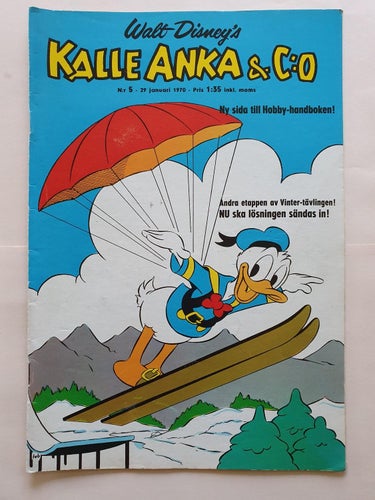 Kalle Anka & Co nr 5 från 1970
