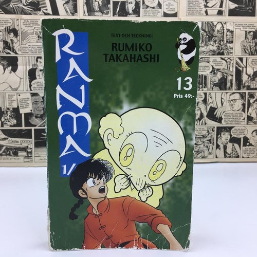 Ranma 1/2 volym 13 Rumiko Takahashi pocket på svenska [Manga bok]