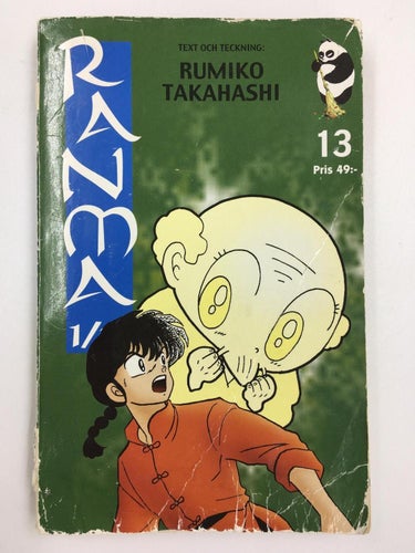 Ranma 1/2 volym 13 Rumiko Takahashi pocket på svenska [Manga bok]