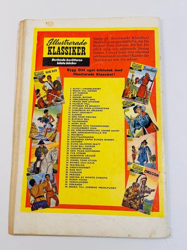 Illustrerade Klassiker Nr 42 , Första Utgåva !