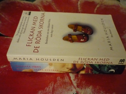 BOK, 2 STYCKEN POCKET BÖCKER, BARBARA VOORS: MINA DÖTTRARS SYSTRAR, MARIA HOUSDE