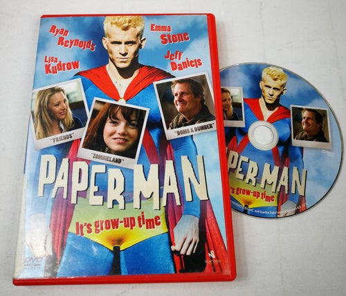 DVD Paper Man (Jeff Daniels Emma Stone Ryan Reynolds Lisa Kudrow)