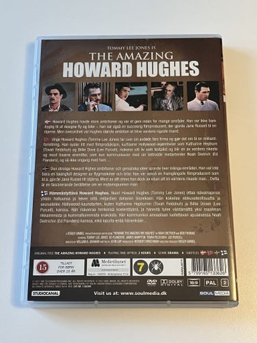 The amazing Howard Hughes - Cinema classics (Tommy Lee Jones, 1977). Beg. DVD