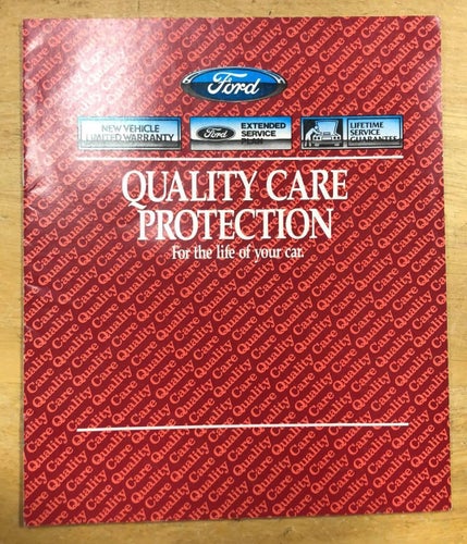 Ford Quality Care Protection