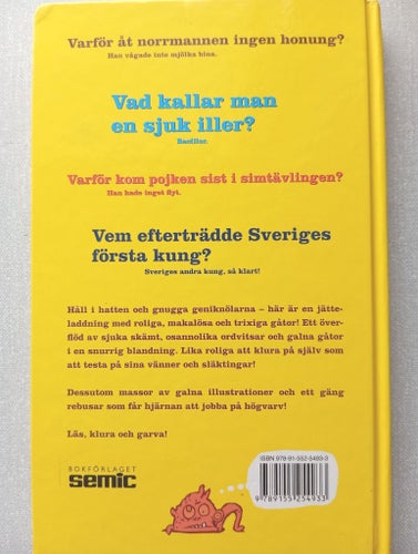 1000 Trixiga Gåtor & några Roliga rebusar av Reid Persson 2009