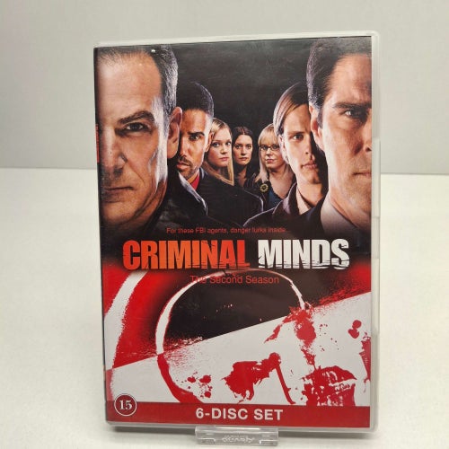 Criminal Minds Säsong 2 - Region 2, DVD-box, Svensk text, Fint skick