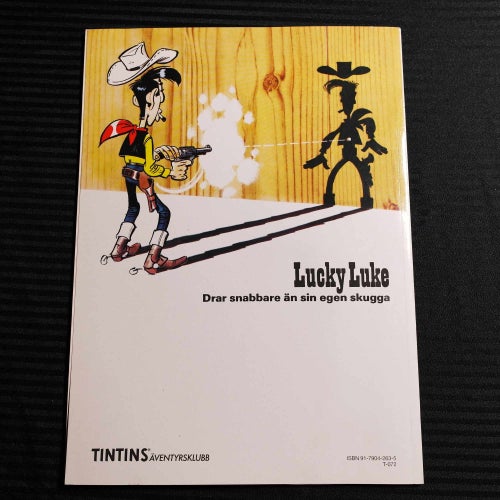 Lucky Lukes äventyr 32 - Bröderna Dalton på krigsstigen - 1990