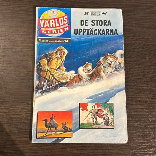 VÄRLDS SERIEN nr 14: DE STORA UPPTÄCKARNA, Nummer 14
