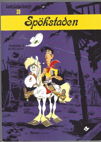 Lucky Luke Spökstaden skick fn