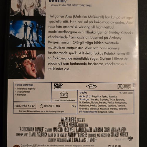 A Clockwork Orange (DVD)