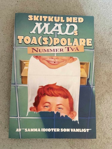 Skitkul med MADs Toa(s)polare Vol 2 - svenska comic serie humor MAD