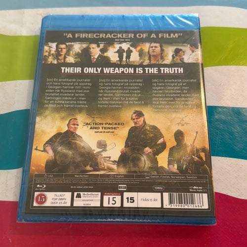 5 Days of war (blu-ray) inplastad