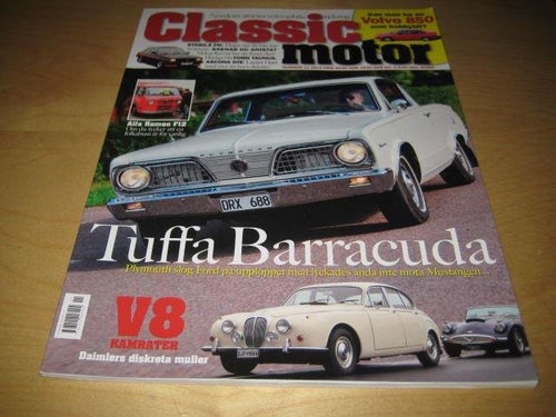 CLASSIC MOTOR NR 11 2014. BARRACUD , OPEL ASCONA GTE 1981 , M.M