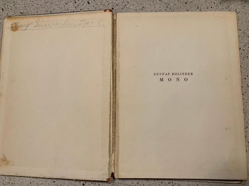 Mono, en apas äventyr i Sydamerikas urskogar. Gustaf Bolinder