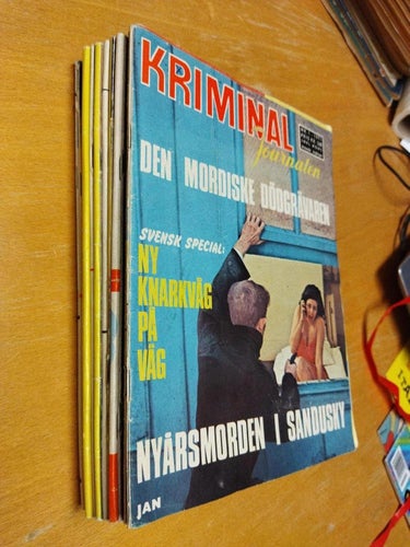 Kriminal-journalen 1971 komplett 1-26